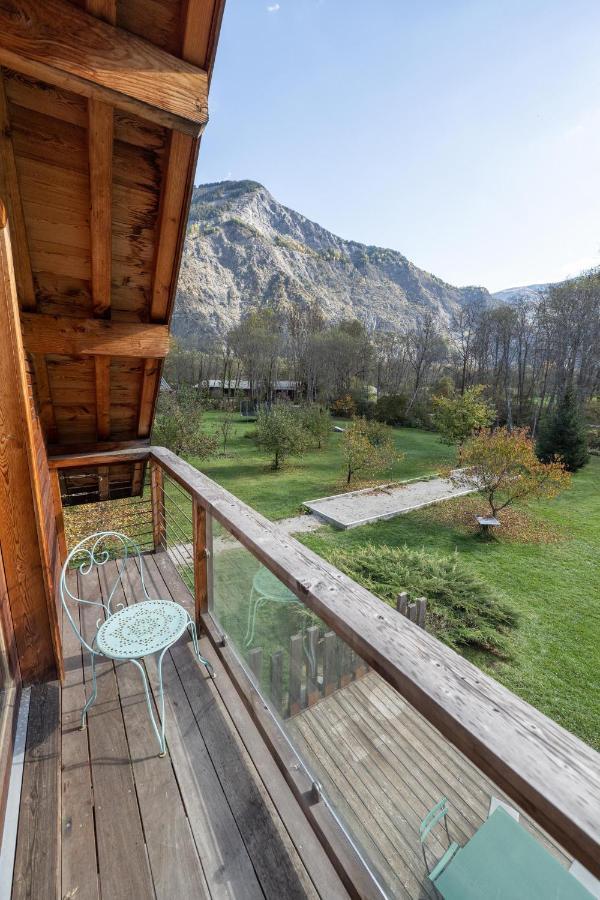 L'Oree Du Vert Le Bourg-dʼOisans Exterior foto